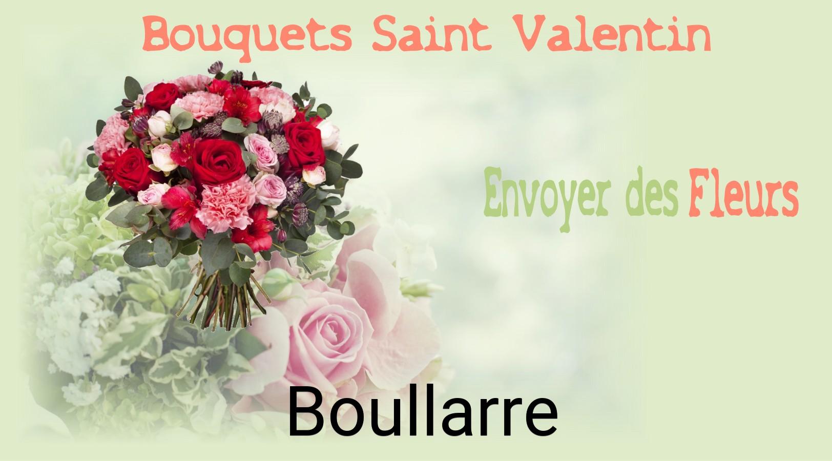 Roses de Saint-Valentin livrées à Boullarre